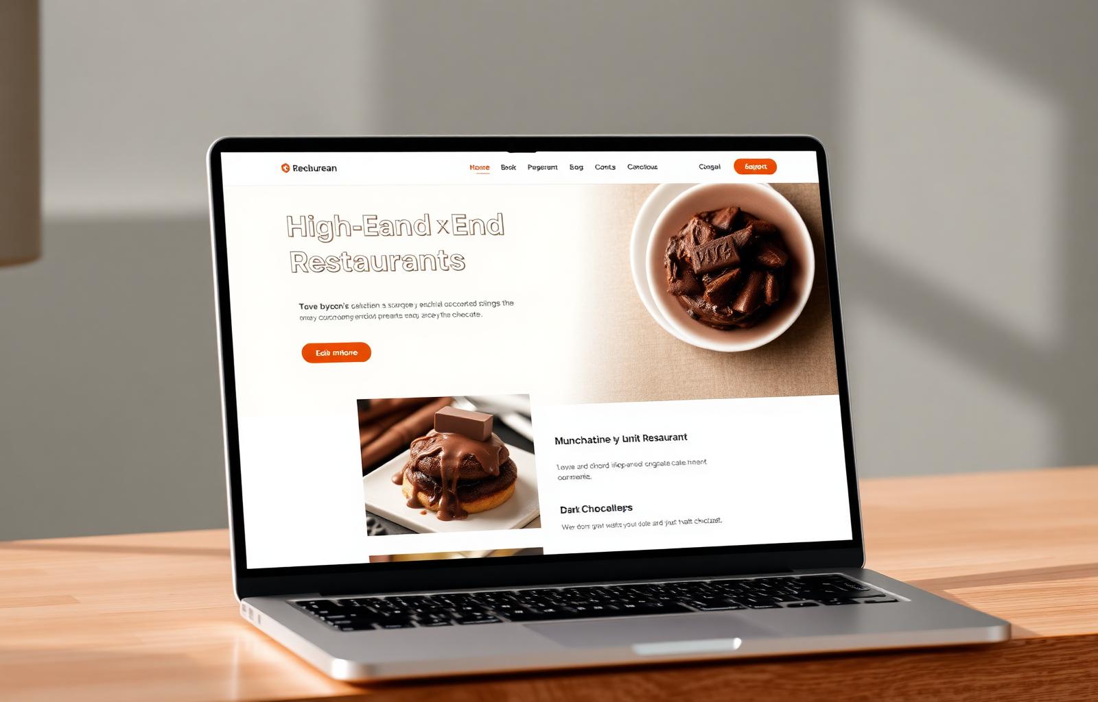 Modern — desktop preview